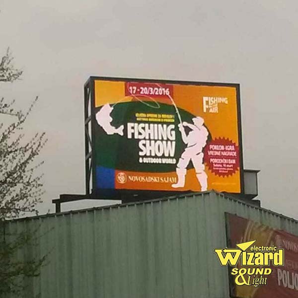 LED bilbord Novi Sad P10 DIP 4x3m