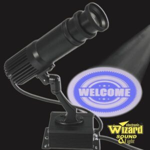LED logo projektor slike 10 W - Wizard Sound and Light