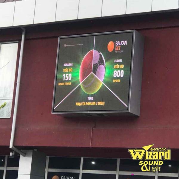 LED bilbord Subotica P10 DIP 3x2.4m
