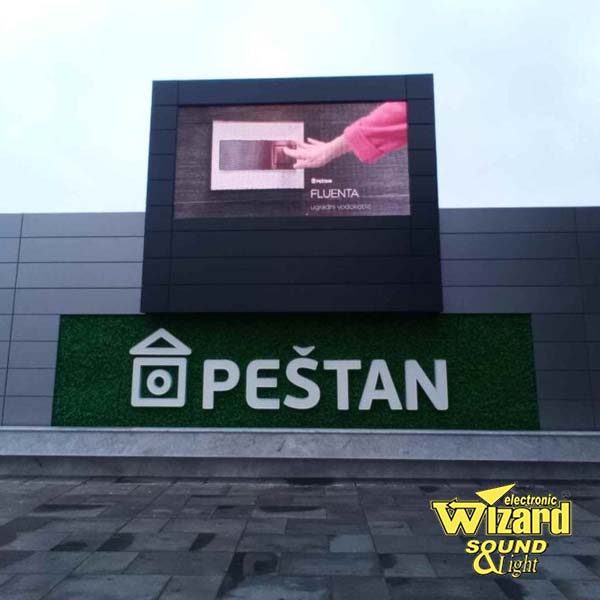 LED bilbord Aranđelovac P10 SMD 4x2m