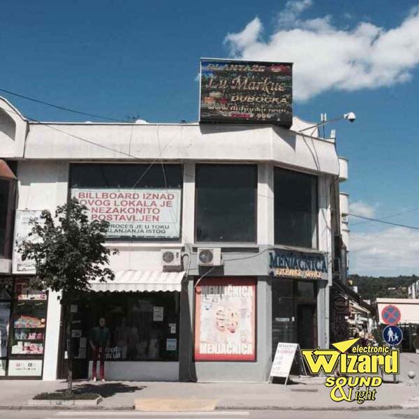 LED bilbord Petrovac na Mlavi P10 DIP 3x2m