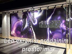 Led ekrani u prodajnim prostorima