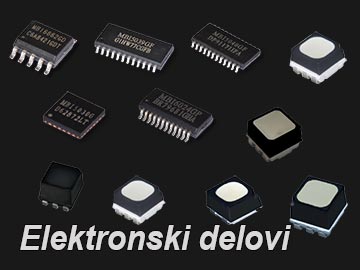SMD elektronski delovi i mikrokomponente za servis LED modula Wizard Ruma