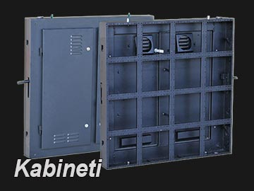 Aluminijumski die-cast kabinet za LED ekran bez vidljivih ivica konstrukcija Wizard