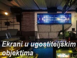 Ekrani U Ugostiteljskim Objektima