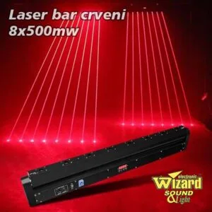 Laser Bar Crveni 8x500mw (1)