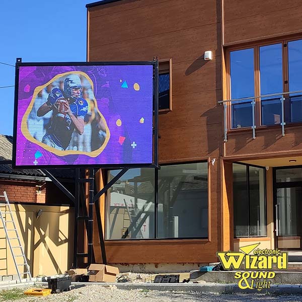 LED bilbord Banovci P8 3.84x2.88m