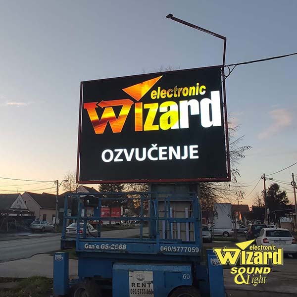 LED bilbord Batajnica P8 3.84x2.88m